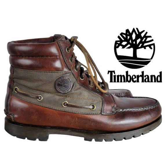 Timberland Other - RARE Timberland GORE-TEX Hand Sewn Hunting Boot Men's Sz. 7.5M - Burgandy/Gray
